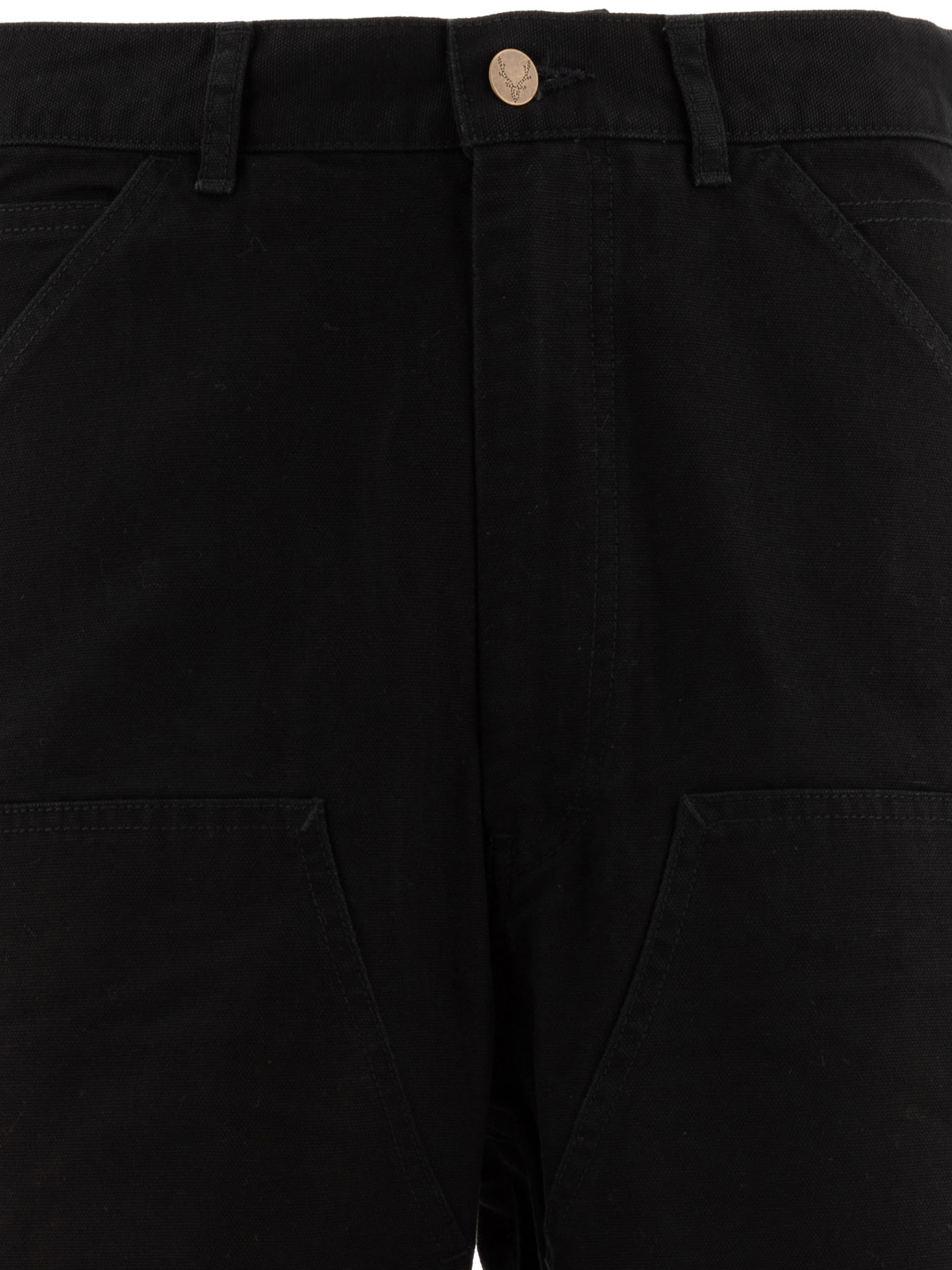 SOUTH2 WEST8 Black   Painter trousers